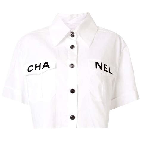 black and white chanel shirt|chanel shirt clearance.